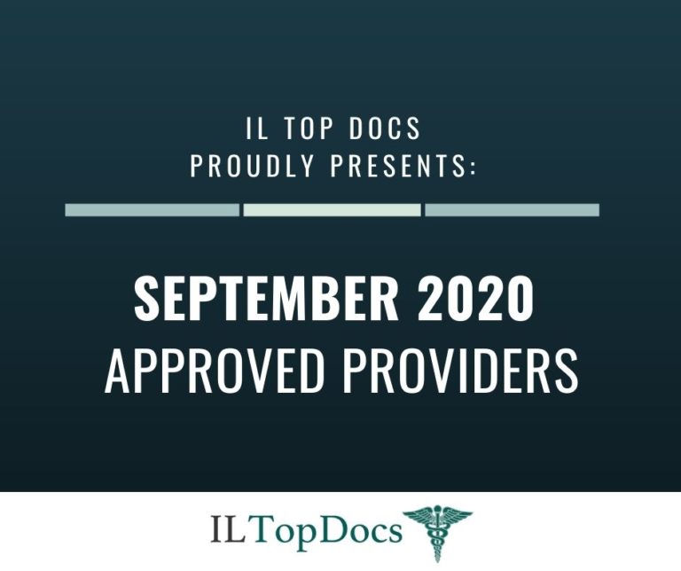 IL Top Docs Proudly Presents September 2020 Approved Providers